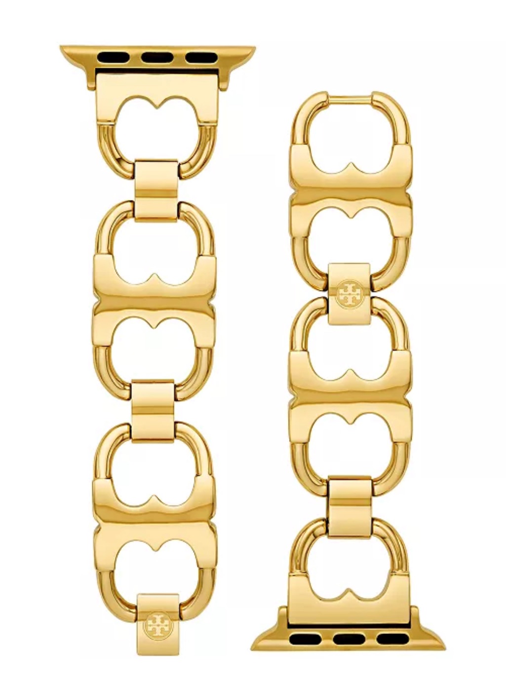 Tory Burch Polished Gold Link Watch Bracelet